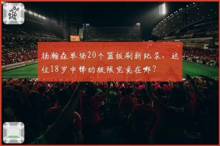 杨瀚森单场20个篮板刷新纪录,这位18岁中锋的极限究竟在哪?