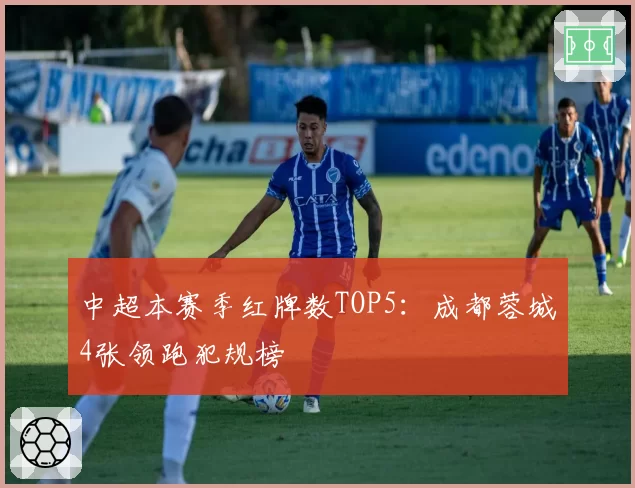 中超本赛季红牌数TOP5：成都蓉城4张领跑犯规榜
