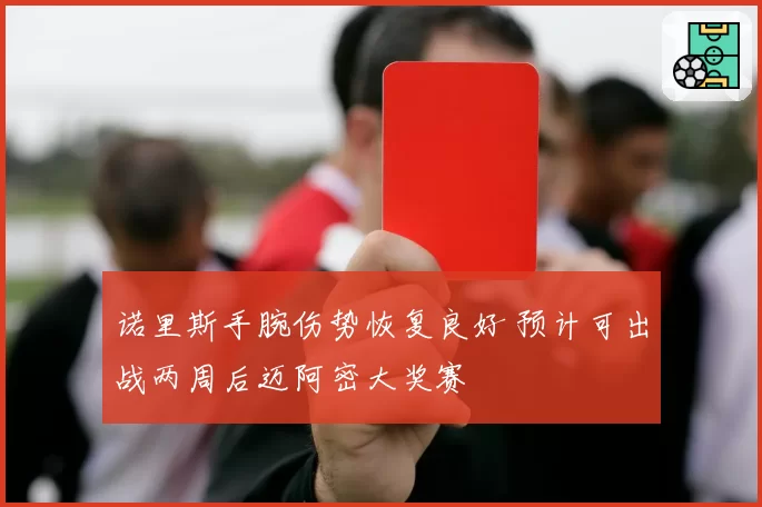 诺里斯手腕伤势恢复良好 预计可出战两周后迈阿密大奖赛